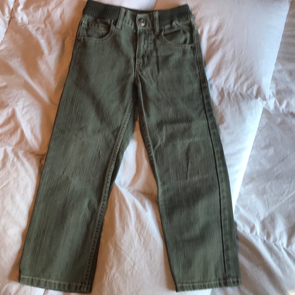 Olive color denim Gymboree pants